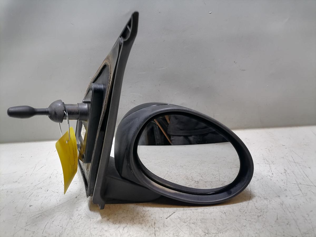 Toyota Aygo 1 original Au&szlig;enspiegel rechts manuell verstellbar 211 Schwarz Bj.2006
